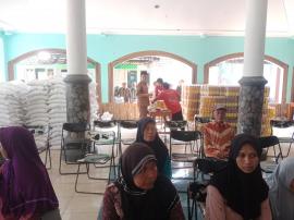 Bantuan cadangan pangan pemerintah (CPP) januari-februari cair